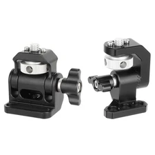 CAMVATE Tilt Adjustable On-Camera Monitor Mount w/1/4"-20 Screw & Locating Pins