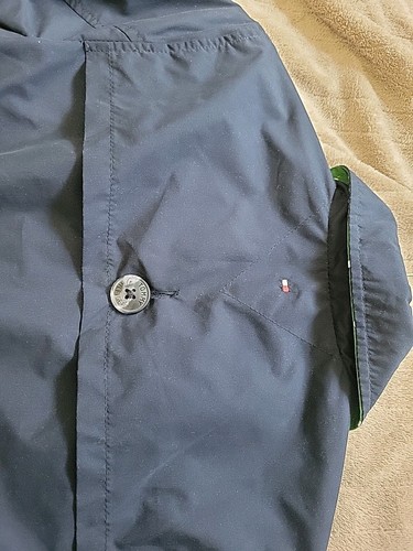 Tommy Hilfiger Kinder Navy Trenchcoat - Zweireiher, Gürtel - Gr. M (8-10) - Bild 10 von 17