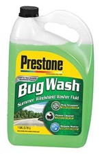 Prestone Bug Wash Windshield Washer Fluid, 1 Gallon 128 Fl Oz Pack of 1 