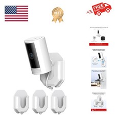 3 Pack Ring Indoor Camera No Drill No Screws Wall Mount Bracket Compatible wi...