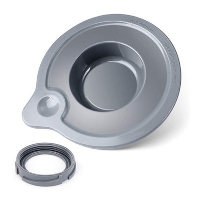 5 Quart Glasschüssel Deckel für KitchenAid Mixer, Ausgießer, leicht zu reinigen, langlebig