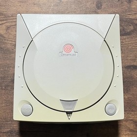 Sega Dreamcast DC HKT-3000 Console White Japanese Edition Tested W/Controllers