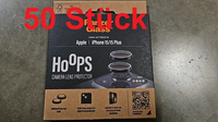 50 StÜCk Posten Panzerglass Hoops Kameraschutz Schwarz For Iphone 15 15 Plus -