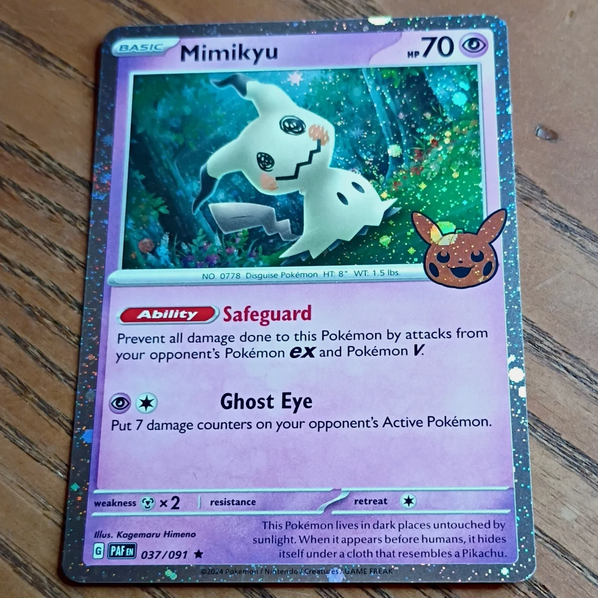 Mimikyu 037/091 Trick or Trade Booster Bundle 2024 for sale | eBay