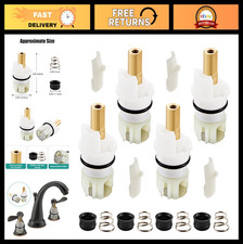 Faucet Stem Replacement Kit for Two Handle Faucets - Includes Cartridge, Seat 