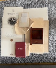 Omega De Ville Central Tourbillon Box only ( missing watch winder part)