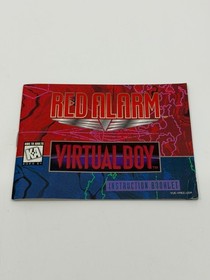 Red Alarm Nintendo Virtual Boy CIB Complete In Box