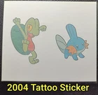 Sticker - Japan Pokemon - 2004 Mudkip Treecko 0720