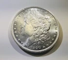 1900 P Morgan Silver Dollar Coin, GORGEOUS MS+ GEM BU