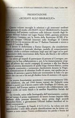 SCHIAVI ALLO SBARAGLIO INTERNATI MILITARI ITALIANI LAGER TEDESCHI DI DETENZIONE - Imagen 3 de 12
