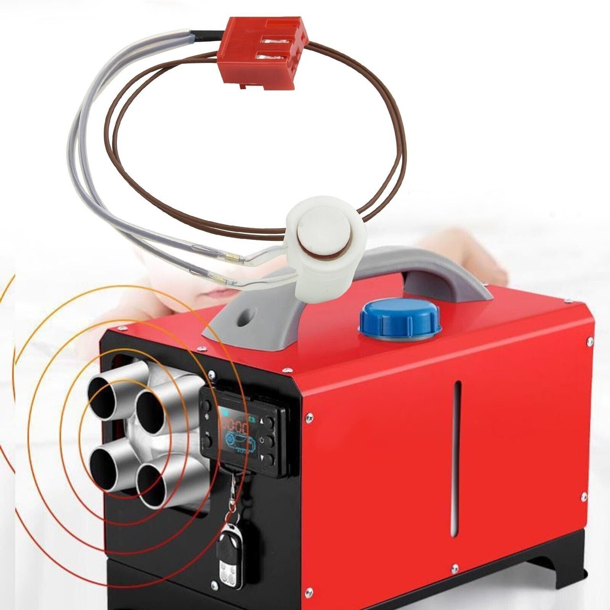 UK For Chinese Diesel Heater Temperature Sensor Probe Square-Connection