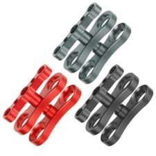 1" Ball Clamp Dual Balls Clamp Mount Adapter for Diving Cams Arm GoPro LED Light