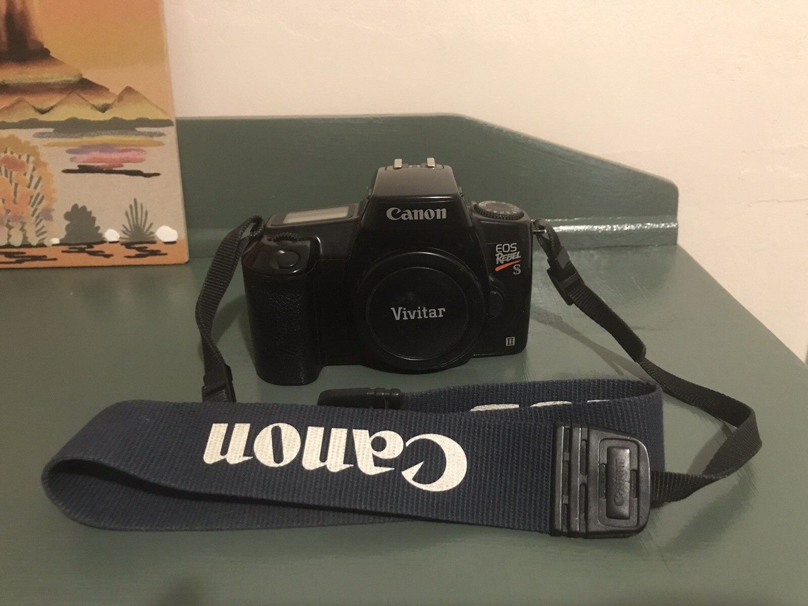 Canon Rebel S II 35mm SLR Film Camera Body Only