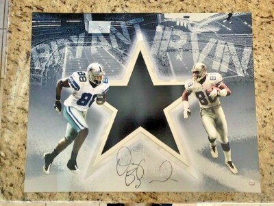 DEZ BRYANT SIGNED DALLAS COWBOYS 16X20