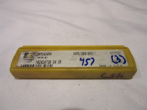 Cantidad (3) Kennametal SNMG434RN KC9125 SNMG 120416RN Inserto de carburo - Imagen 2 de 2