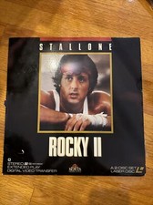 Rocky II 1979 Laserdisc LD Sylvester Stallone Carl Weathers Burt Young