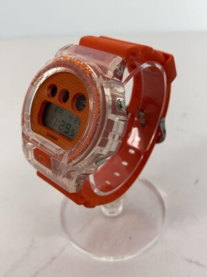 CASIO G-SHOCK DW-6900GL-4JR Orange Resin Quartz Digital Watch | eBay