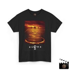 Signs Movie Poster Retro T-Shirt, Crop Circles Tee, Alien Fan Gift