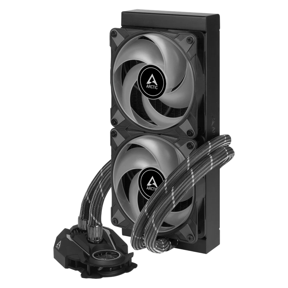 ARCTIC Liquid Freezer II 240 ARGB 240mm AIO Liquid Intel AMD CPU Cooler A-RGB - Image 4 of 4