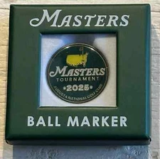 2025 Masters Commemorative Ball Marker Coin From Augusta