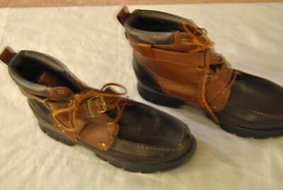 MEN\'S RAULPH LAUREN LEATHER DUCK BOOTS SZ  13 Polo Ralph Lauren Conquest III Men main image 2