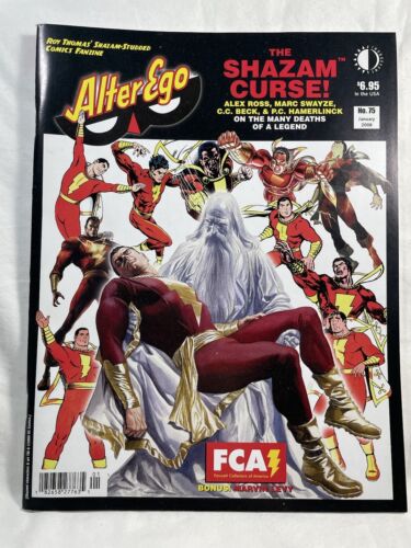 Alter Ego (TwoMorrows) #75 : TwoMorrows | Alex Ross | Shazam | Marvin Levy - Neuf dans sa catégorie - Photo 1/3