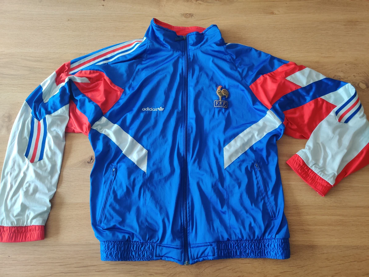 Vintage adidas Trefoil FFF FRENCH Training | eBay