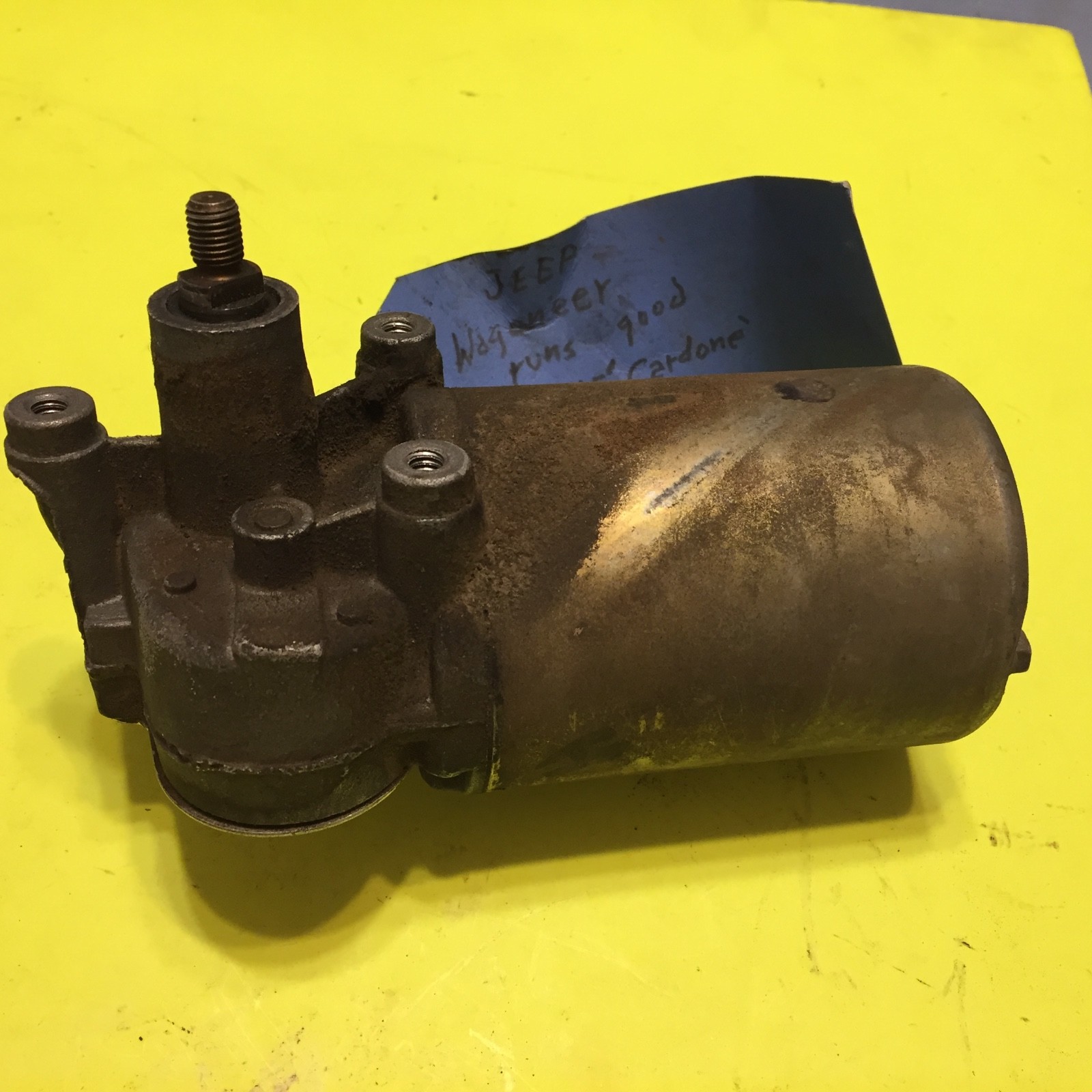 Jeep Wagoneer wiper motor; used. Item 0765 eBay