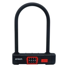 Heavy Duty Lock Combination Bike Motorbike U Scooter Bicycle Security Amtech