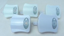 Toilet Night Light 8 Color LED Motion Activated Sensor Bathroom 5 pack NIB