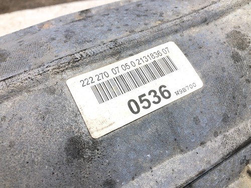 2018-2020 MERCEDES W222 S560 RWD 4.0L AUTOMATIC TRANSMISSION GEARBOX OEM 87K - Picture 8 of 9