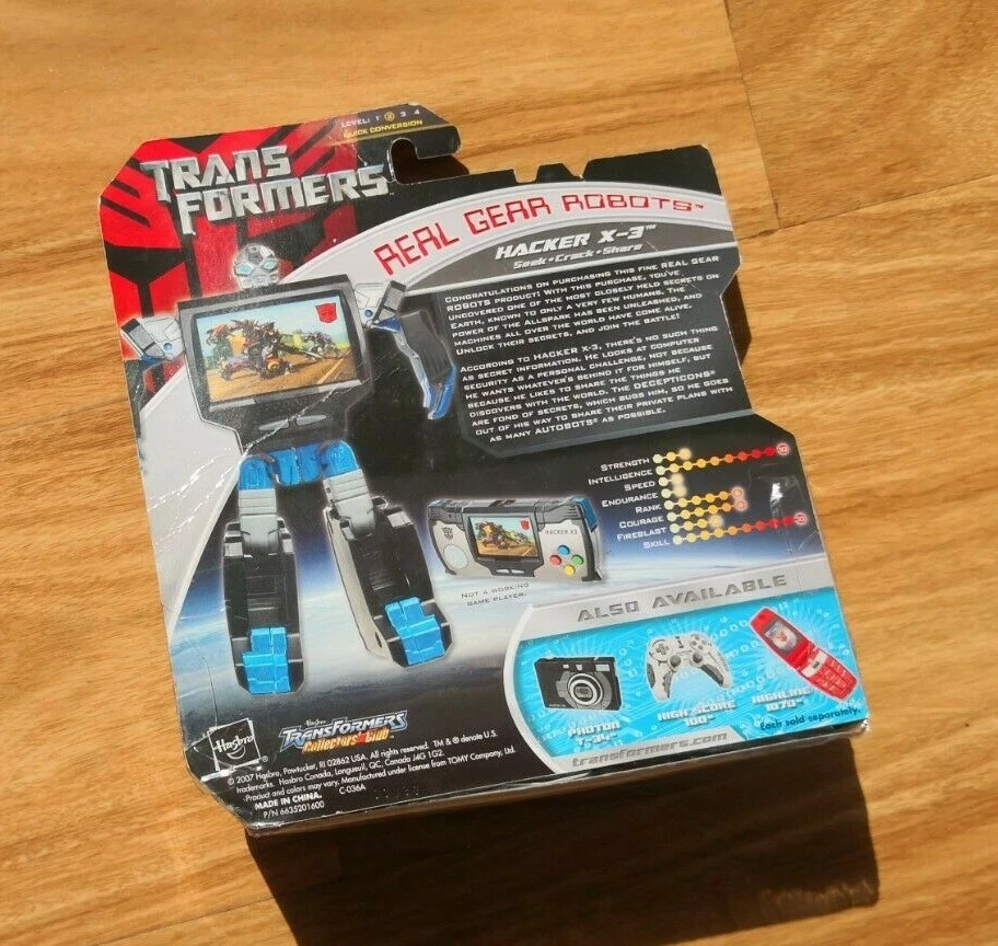 【64OFF!】 Transformers Real Gear Robots Hacker X3 kochiot.main.jp