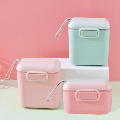 Milk Powder Dispenser Baby Formula Container Portable Storage Case Box