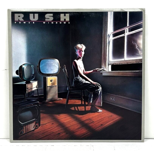 Rush: Power Windows 1985 LP (EX) Anthem ANR-1-1049 CRC Kanada ULTRASCHALLGEREINIGT