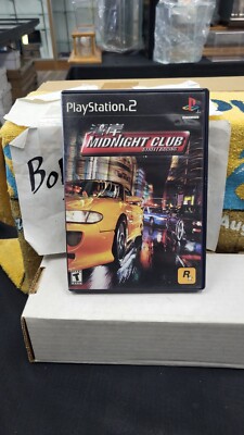 MIDNIGHT CLUB STREET RACING PS2 SONY PLAYSTATION 2 VIDEO GAME IN BOX NO MANUAL