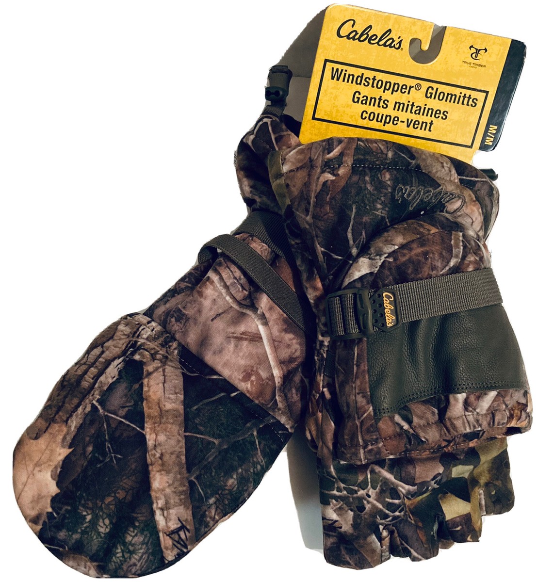 Cabela's Windstopper Glomitt Medium TRUETIMBER KANA