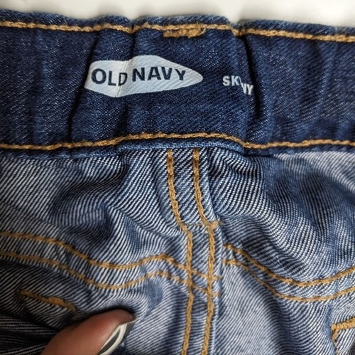 Old Navy Jeans Youth Size 18 Denim Blue Skinny Boys Kids Medium Wash - Picture 7 of 8