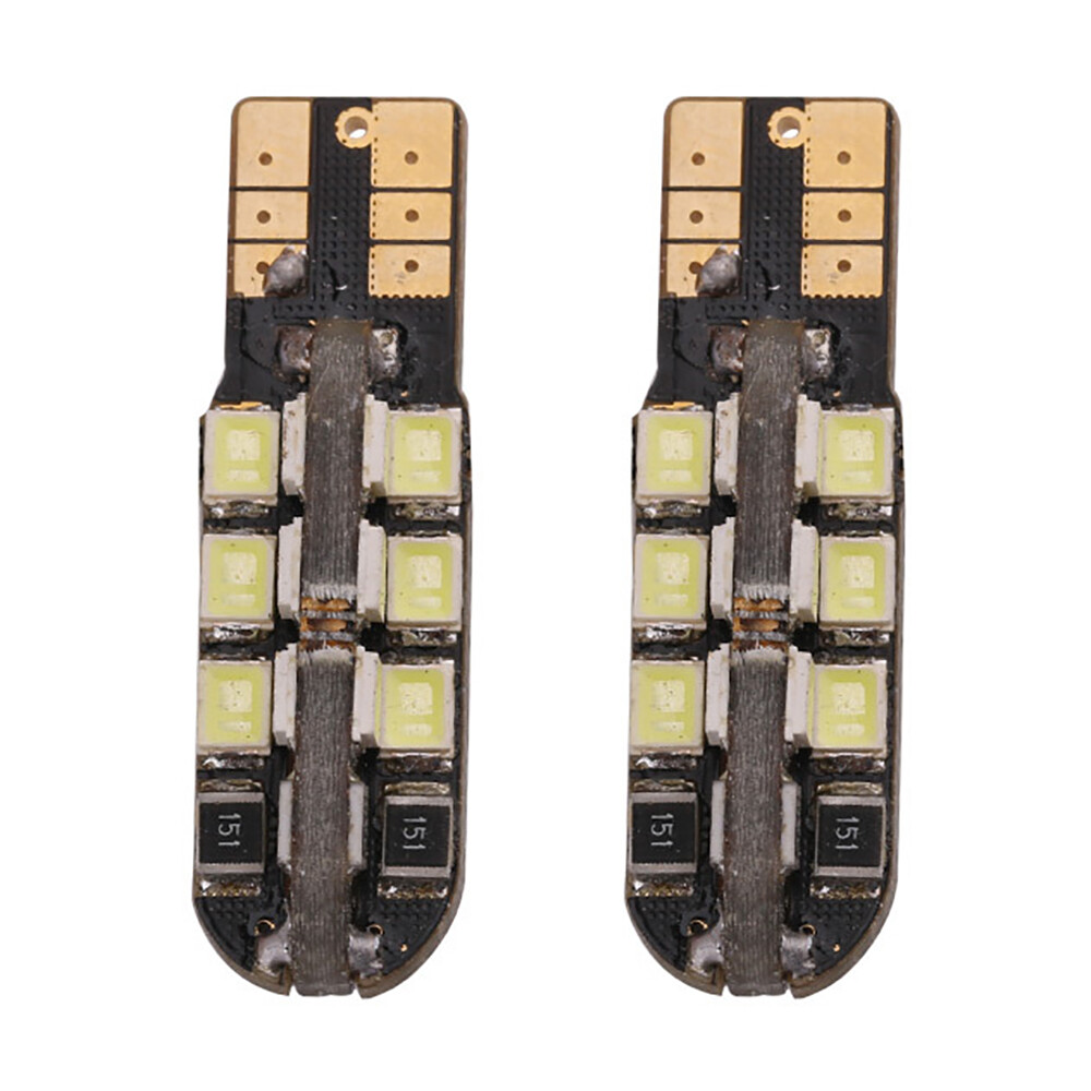 2pcs T10 2835 24SMD Super Bright LED Lamp Side Marker Light License