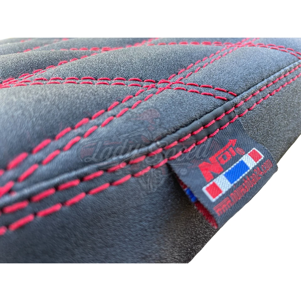 Black Red Stitch Replacement Seat For 2017-2024 Kawasaki Z125 Z 125 Pro BR125 - Изображение 4 из 4