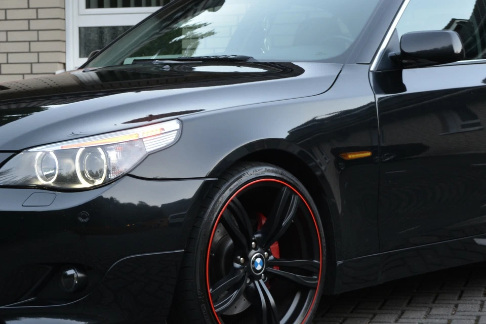 LED Seitenblinker für BMW X3 E83 schwarz smoke getönt E-Prüfzeichen - Bild 4 von 4