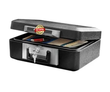 Caja Fuerte Ignífuga Con Cerradura Con Llave Money Safe Key Lock Box Security US