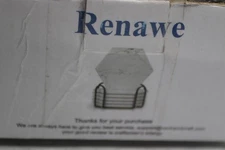 (6-Pk) Renawe Coasters for Drinks Absorbent with Holder w/ Stand Marble Pattern 