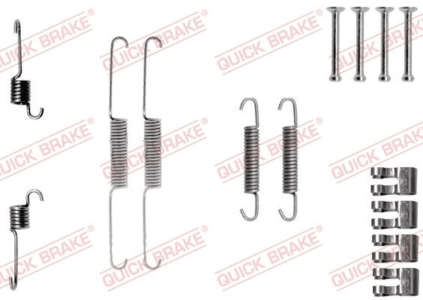 ZubehöRsatz Bremsbacken Hinterachse FüR Fiat Panda Kasten/SchräGheck-image