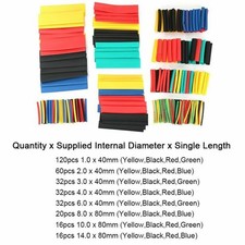 New Useful Spade Set Heat shrink tube Electrical Wire Kit Terminals Protecting