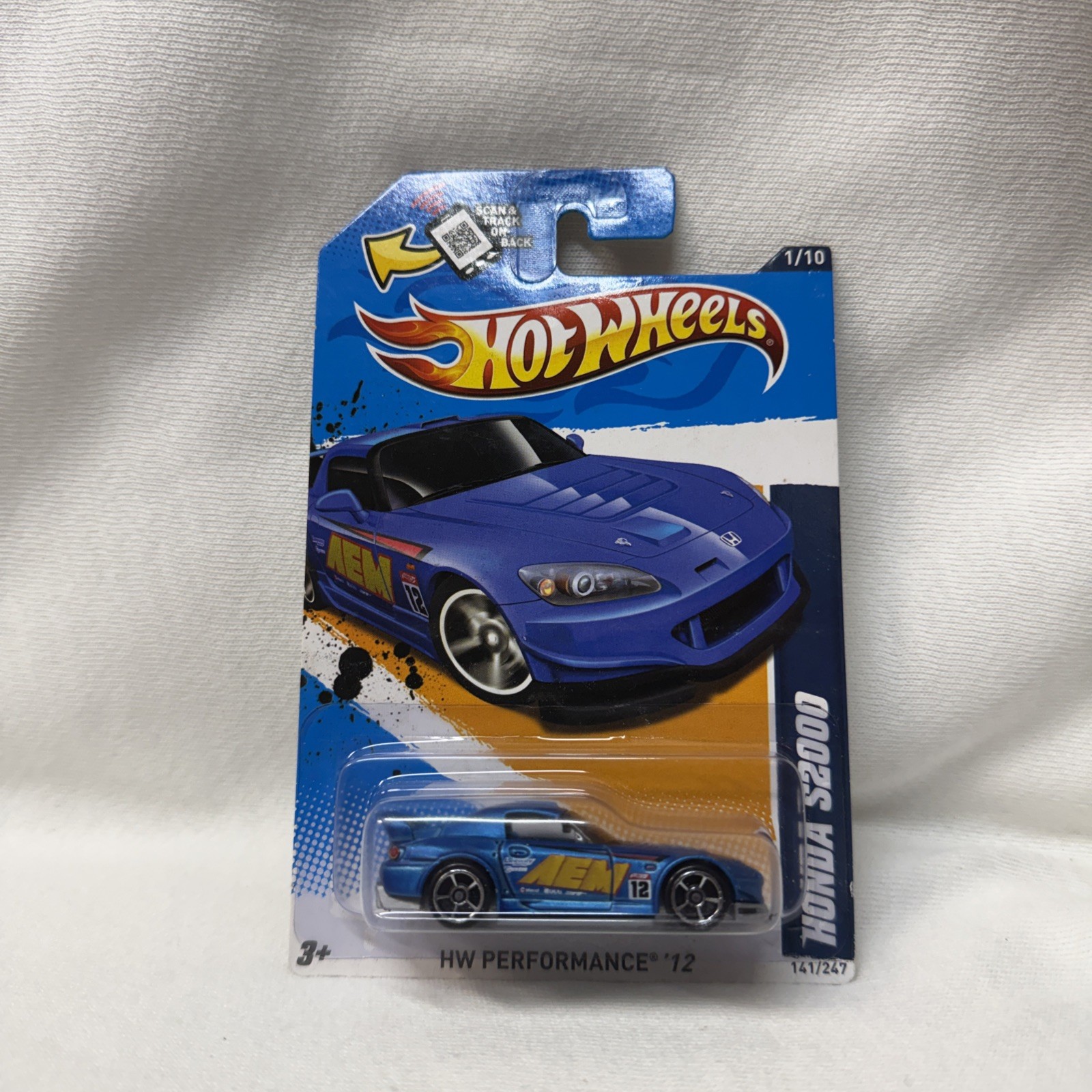 HOT WHEELS S2000 AEM HW PERFORMANCE ’12 L2593 HTF RARE