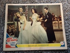 Vintage Movie Lobby Card "Meet the People" 1944 Lucille Ball