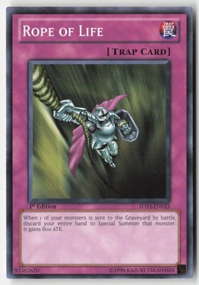 Yugioh - Rope of Life 5DS3-EN033 1st Edition - Starter Deck: Duelist Toolbox