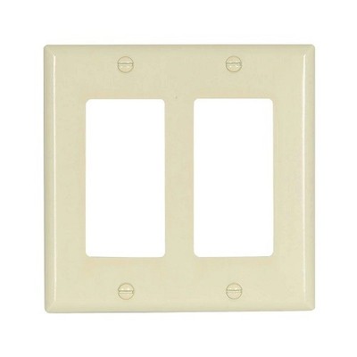 Eaton Wiring Devices 2152V-BOX - Wallplate 2G Decorator Thermoset Std IV - 1EA