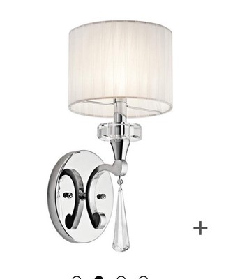 Kichler Lighting 42634CH Parker Point - Contemporary 1 Light Wall Sconce - With