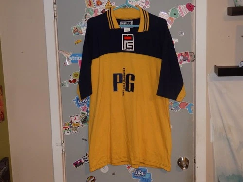 NWT Vintage Deadstock Pure Gear Men's Oversized Medium Collar Shirt Y2k Hip Hop - product listing photo